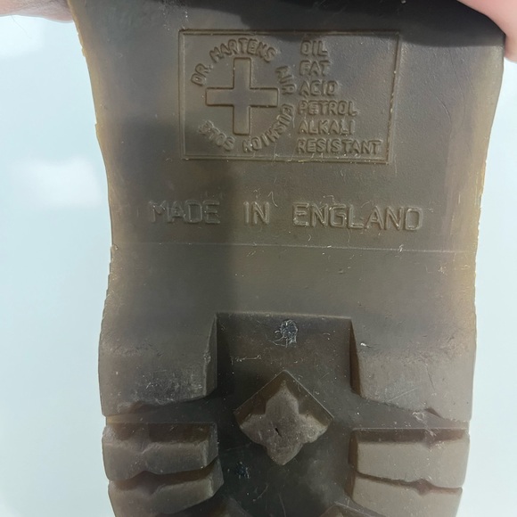 Dr. Marten 8098 Vintage Chunky Brown Lace-up Leather Oxford | Mens size 10 - Picture 10 of 12